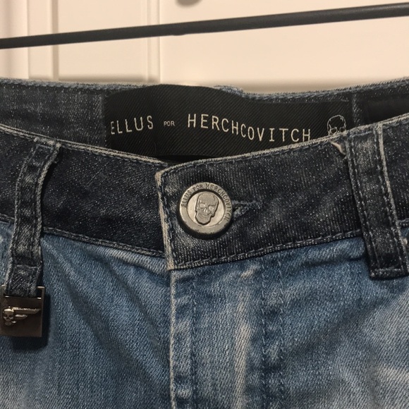 Ellus vs Alessandro Hervovitch Jean Skirt - Picture 3 of 6